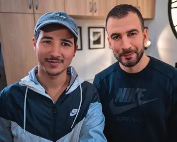 La veste Nike de Sofyan Boudouni sur le compte Instagram de @sofyan