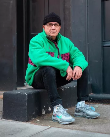 Air Max 97 Off-White Menta de jaadie en la cuenta de Instagram de @jaadiee