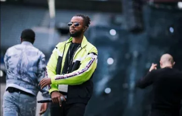 The jacket Champion zip fluorescent Lefa account on the Instagram of @lefaauthentique