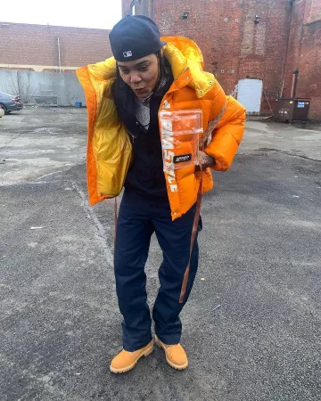 Boots beige Young M. A on the account Instagram of @youngma