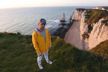 The hat Patagonia gray Peter Croce on the account Instagram of @pierrecroce