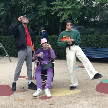 El bob rosa usado por Sirap en la cuenta de Instagram de @sirapxv