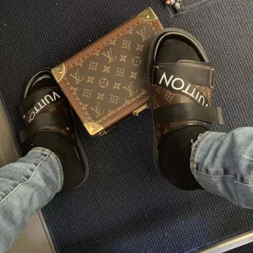 Les mules honolulu Louis Vuitton portées par Chief Keef sur le compte Instagram de @chieffkeeffsossa