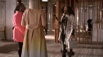 Jeans skinny negros de gran altura usados por Cookie Lyon (Taraji P. Henson) en Empire Temporada 6 Episodio 10