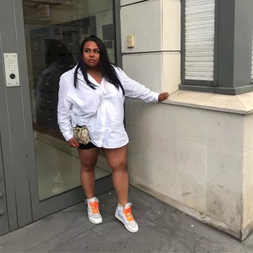Jordan 1 Retro High Off-White White usado por lasnobdughetto en la cuenta de Instagram de @lasnobdughetto 