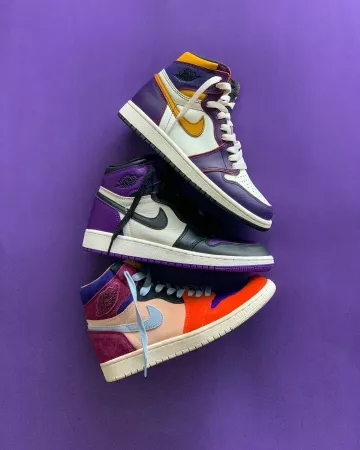 Jordan 1 Retro High OG Defiant SB LA a Chicago en la cuenta de Instagram de @styleisaweapon