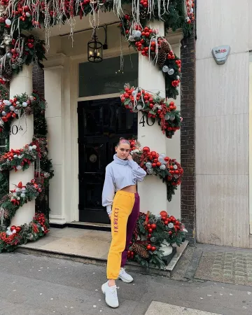 Pants jogger Fiorucci worn by olivia smith on the account Instagram of @asos_olive