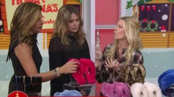 Adrianna papell Knit Crepe Roll Neck Jump­suit worn by Hoda Kotb on Today December 19, 2019