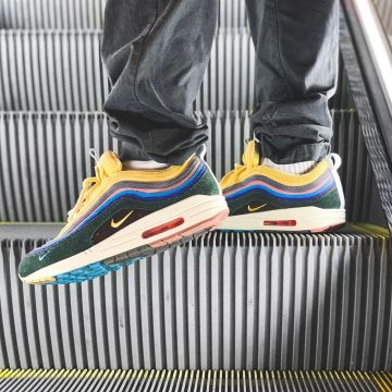 Air Max 1/97 Sean Wotherspoon portée par whosmarky   sur le compte Instagram de @whosmarky 