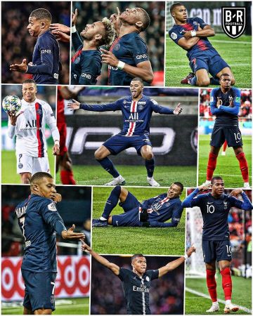 Football shirt Paris Saint-Germain 2019/20 Stadium Home for Man. Nike EN account on the Instagram of @29k.mbappe