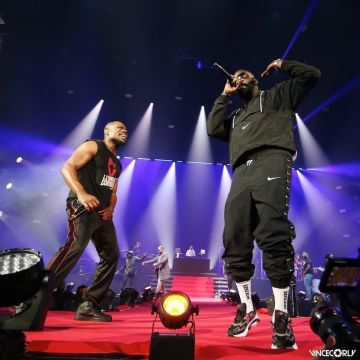 Le jogging noir Nike porté par Kery James sur le compte Instagram de @keryjamesofficial