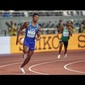 Nike Zoom JA Fly 3 Fred Kerley on the account Instagram of @fkerley99