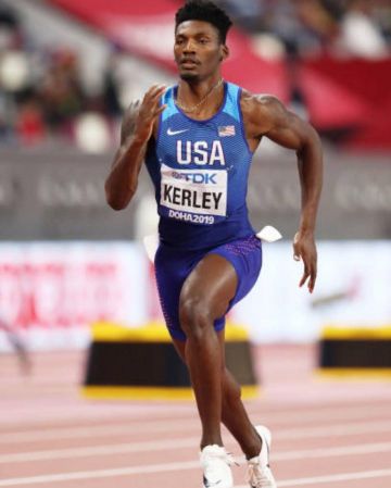Nike Zoom JA Fly 3 Fred Kerley on the account Instagram of @fkerley99