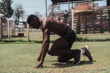 Nike Zoom Pegasus 35 Turbo of Fred Kerley on the account Instagram of @fkerley99