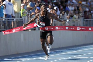 Nike Zoom JA Fly 3 Fred Kerley on the account Instagram of @fkerley99