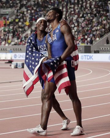 Nike Zoom JA Fly 3 Fred Kerley on the account Instagram of @fkerley99