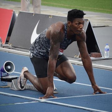 Nike Zoom JA Fly 3 Fred Kerley on the account Instagram of @fkerley99