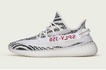 Adidas Yeezy Boost 350 V2 Zebra on the account Instagram of @yeezymafia_morocco