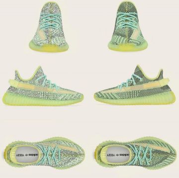 Adidas Yeezy Boost 350 V2 Yeezreel (Non-Reflective) sur le compte Instagram de @yeezy.doha