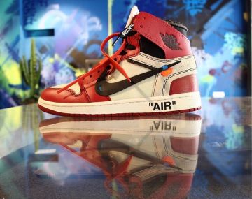 Jordan 1 Retro High Off-White Chicago en la cuenta de Instagram de @sneakerallstars_event