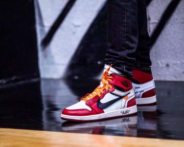 Jordan 1 Retro High Off-White Chicago en la cuenta de Instagram de @sneakerallstars_event