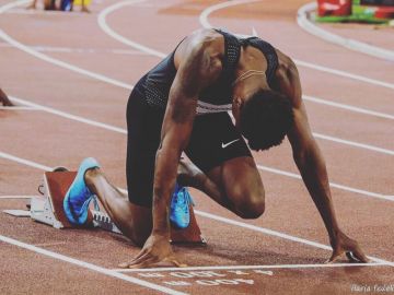 Nike Zoom Superfly Elite de Michael Cherry en la cuenta de Instagram de @ay_tracktive