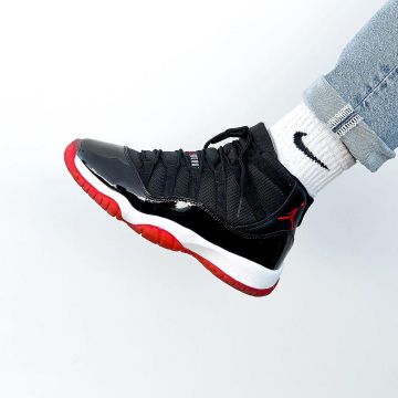 Air Jordan 11 'Bred' range by little_laces on the account Instagram of @little_laces 