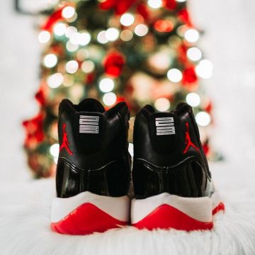 Air Jordan 11 'Bred' range by little_laces on the account Instagram of @little_laces 