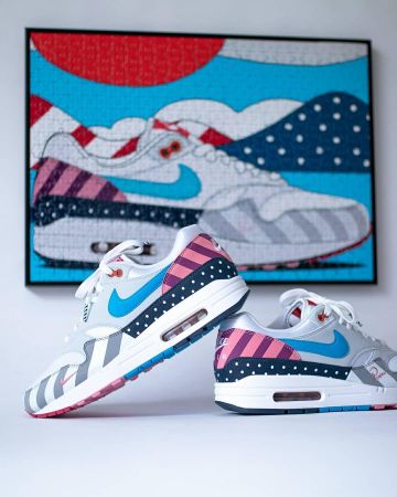 Air Max 1 Parra (2018) sur le compte Instagram de @la_sneakerie_