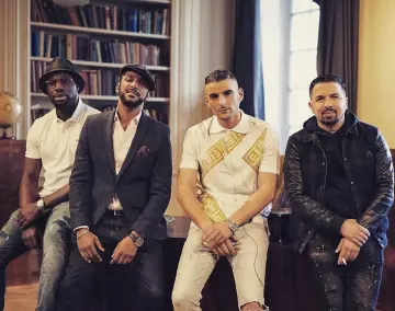 Le polo Lacoste blanc porté par Fif sur le compte Instagram de @tunisianofficiel