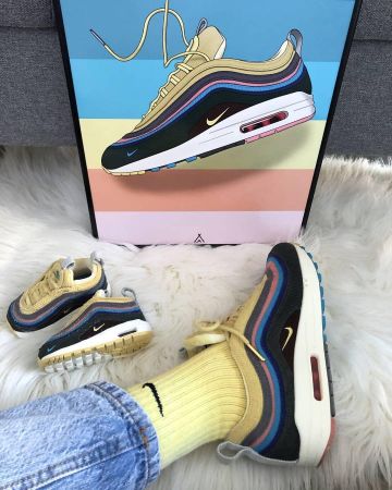 Air Max 1/97 Sean Wotherspoon (ensemble de dentelle supplémentaire uniquement) sur le compte Instagram de @la_sneakerie_