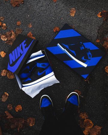 Jordan 1 Retro Royal (2017) sur le compte Instagram de @la_sneakerie_