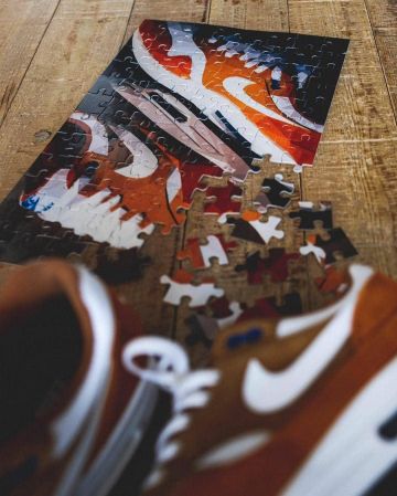 Air Max 1 Curry (2018) sur le compte Instagram de @la_sneakerie_