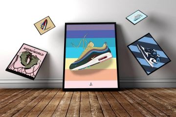 Air Max 1/97 Sean Wotherspoon (ensemble de dentelle supplémentaire uniquement) sur le compte Instagram de @la_sneakerie_