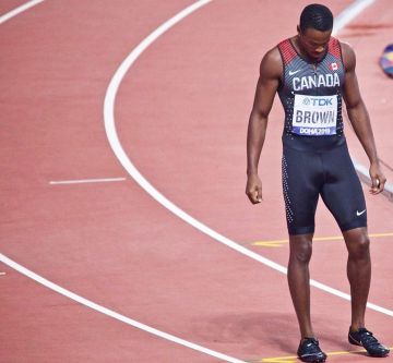 Nike zoom superfly elite of Aaron Brown on the account Instagram of @kingsleysc