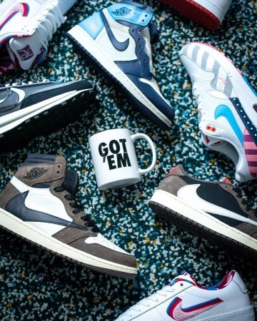 Nike LD Waffle sacai Noir sur le compte Instagram de @la_sneakerie_