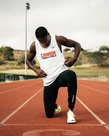 Nike superfly elite of Aaron Brown on the account Instagram of @kingsleysc