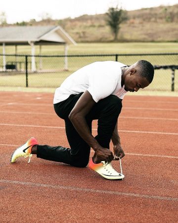 Nike Superfly Elite of Aaron Brown on the account Instagram of @kingsleysc