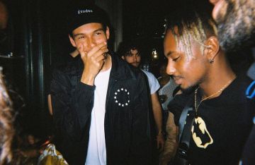 The cap Etudes Studio black worn by Georgio on the account Instagram of @sanka_elshede