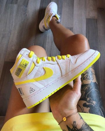 Jordan 1 Retro High First Class Flight (GS) sur le compte Instagram de @celouuuuuuuu