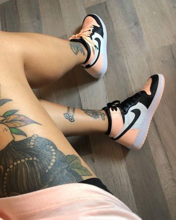 Jordan 1 Retro High Black Crimson Tint sur le compte Instagram de @celouuuuuuuu