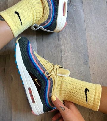 Air Max 1/97 Sean Wotherspoon (solo juego de encaje extra) en la cuenta de Instagram de @celouuuuuuuu