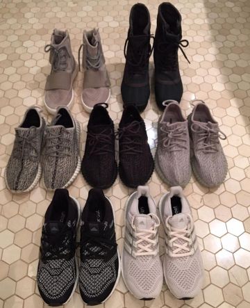Adidas Yeezy Boost 350 Pirate Black (2015) en la cuenta de Instagram de @wex
