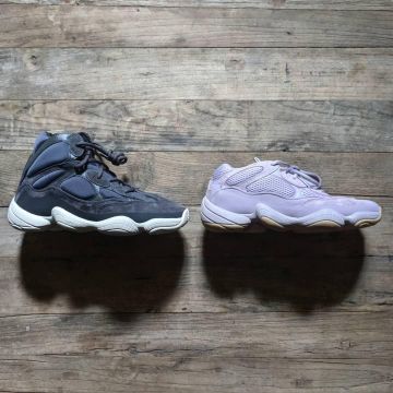 Adidas Yeezy 500 Soft Vision en la cuenta de Instagram de @wex