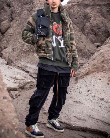 Air Force 1 Low Travis Scott Cactus Jack en la cuenta de Instagram de @mnml.la