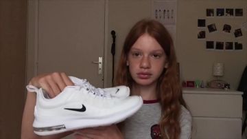 Nike AIR MAX AXIS GS BLANC dans All my sneakers !????