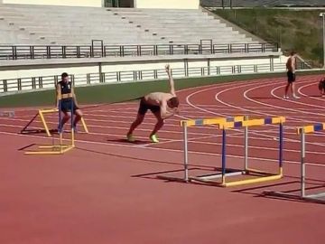 La súper mosca Nike zoom de Andrew Pozzi en la cuenta de Instagram de @apozzi93