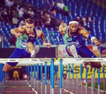 Nike Superfly Elite de Milan Trajkovic en la cuenta de Instagram de @milan110mh