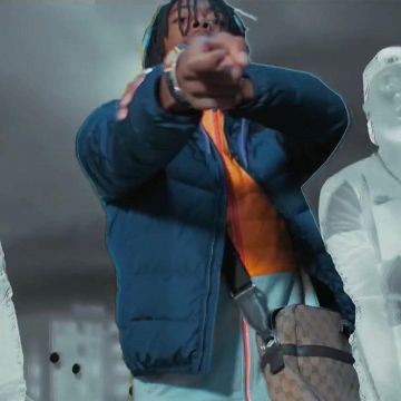 Sacoche Gucci  porté par Koba LaD   sur le compte Instagram de @_koba_lad_fan_ 