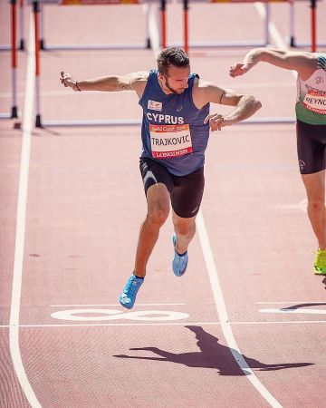 Nike Zoom Superfly Elite de Milan Trajkovic en la cuenta de Instagram de @milan110mh